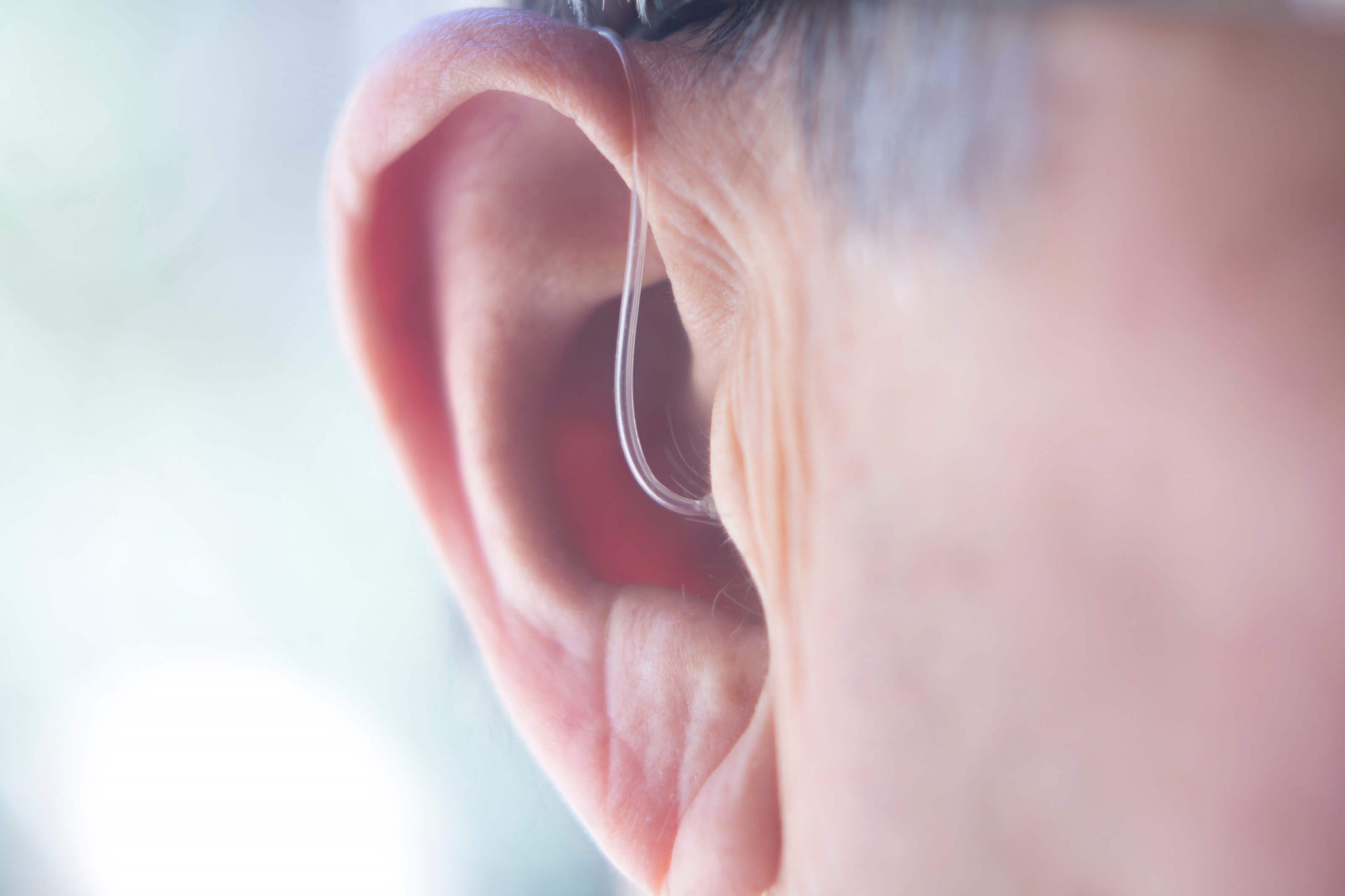 hearing aid inside ear