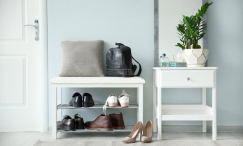 Hallway with Furniture