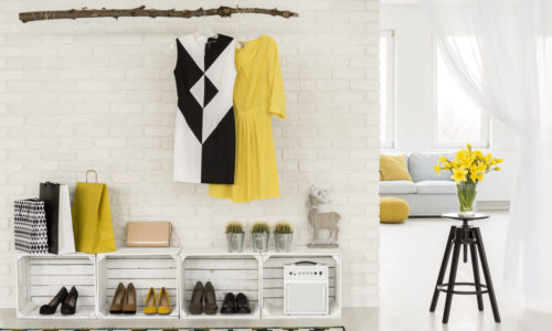 Wardrobe Clothing Hacks; Open Wardrobe